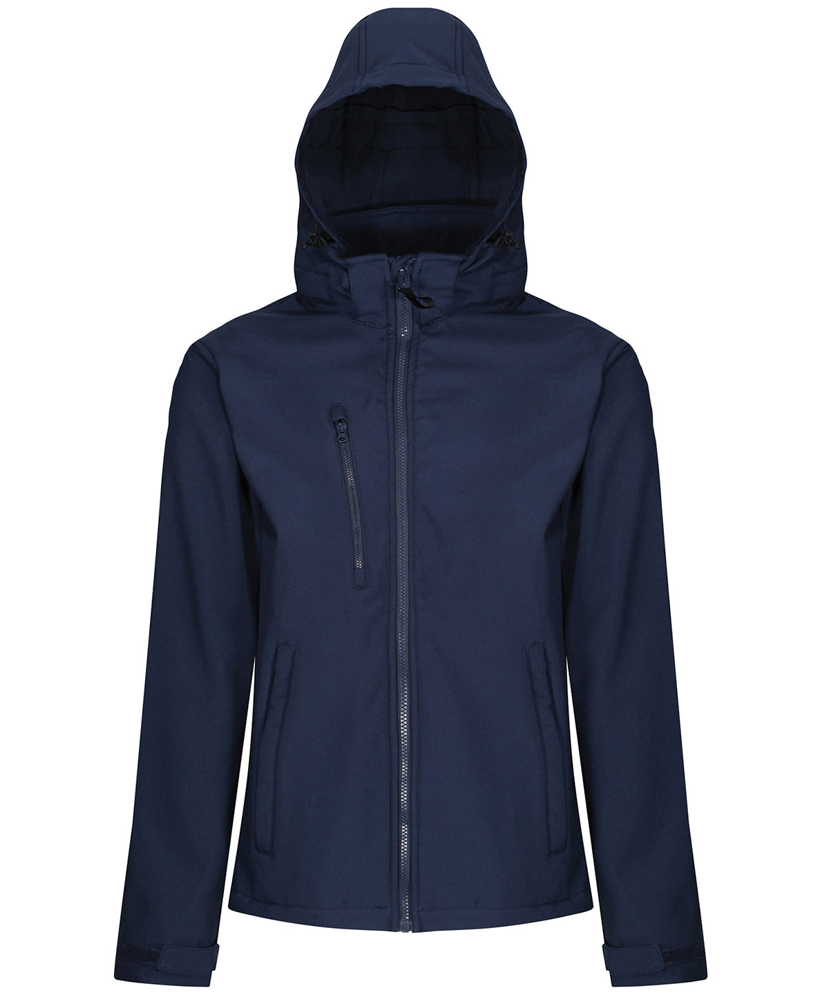 Venturer 3-layer hooded softshell jacket - Navy*