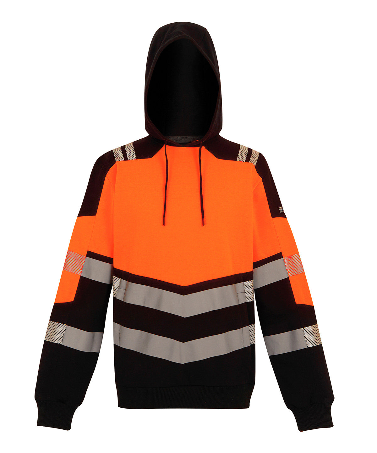 Hi-Vis X-Pro Hoodie (Class 2) - Black/Orange