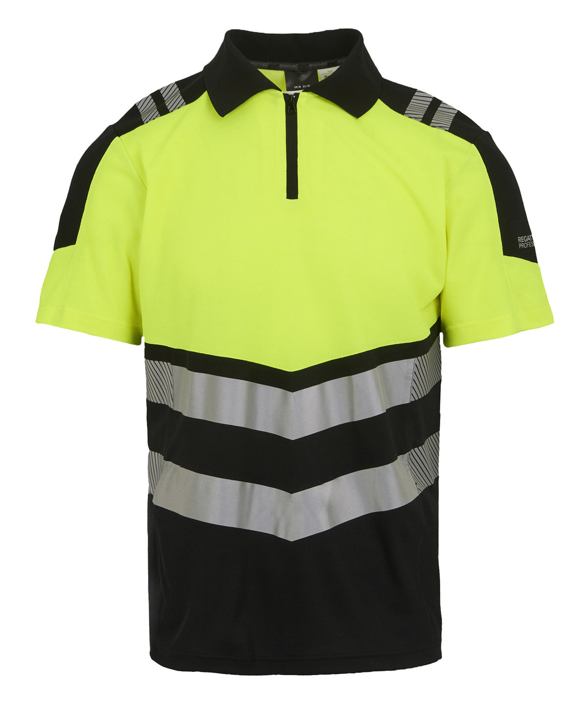 Hi-Vis X-Pro Polo (Class 1) - Black/Yellow