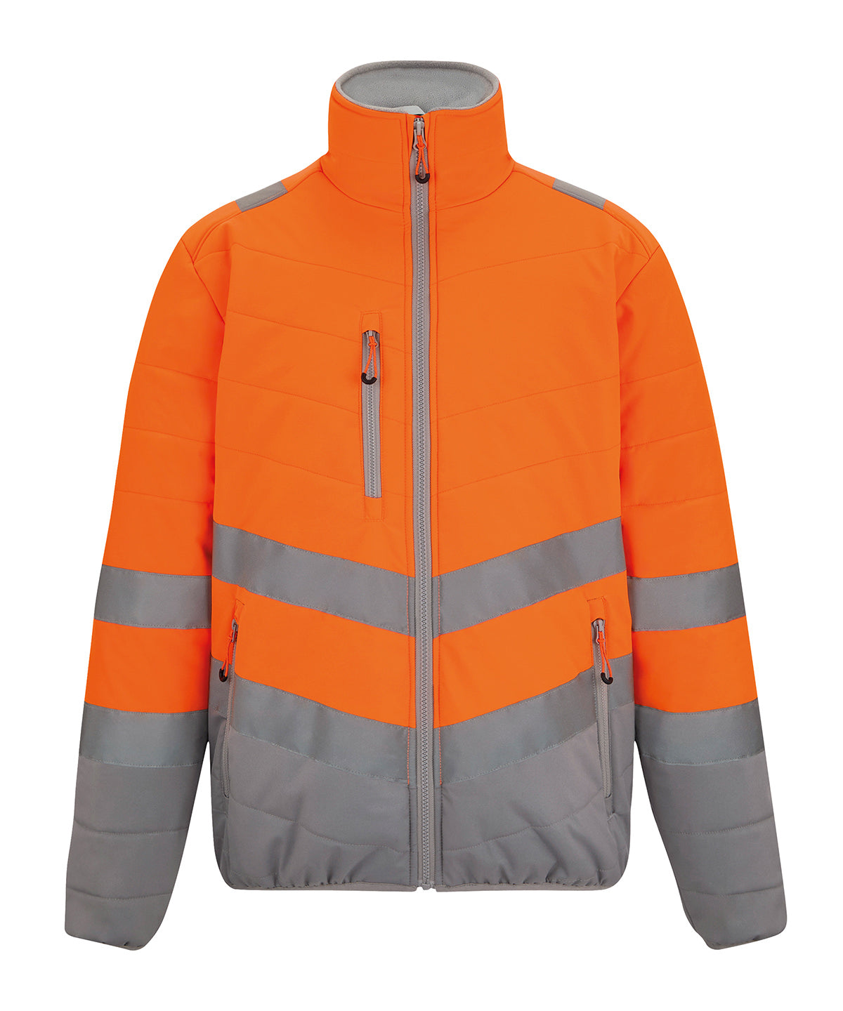 Hi-vis two-tone thermal jacket - Orange