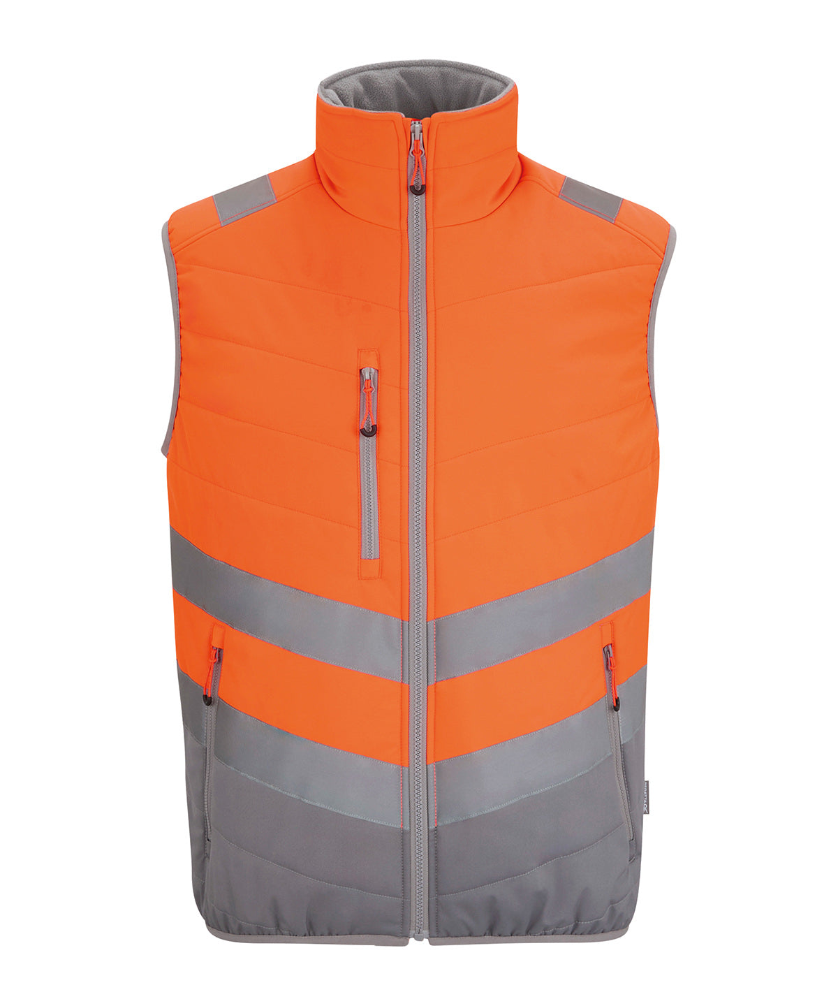 Hi-vis two-tone thermal bodywarmer - Orange