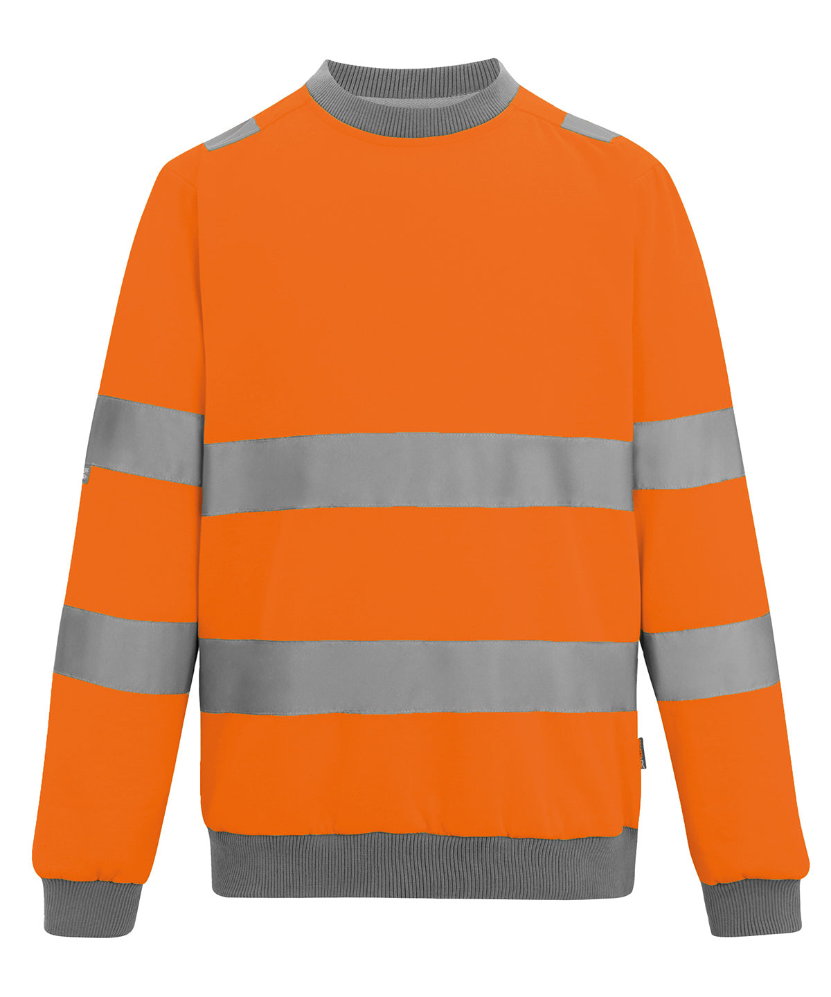 Hi-vis Pro contrast crew neck sweatshirt - Orange