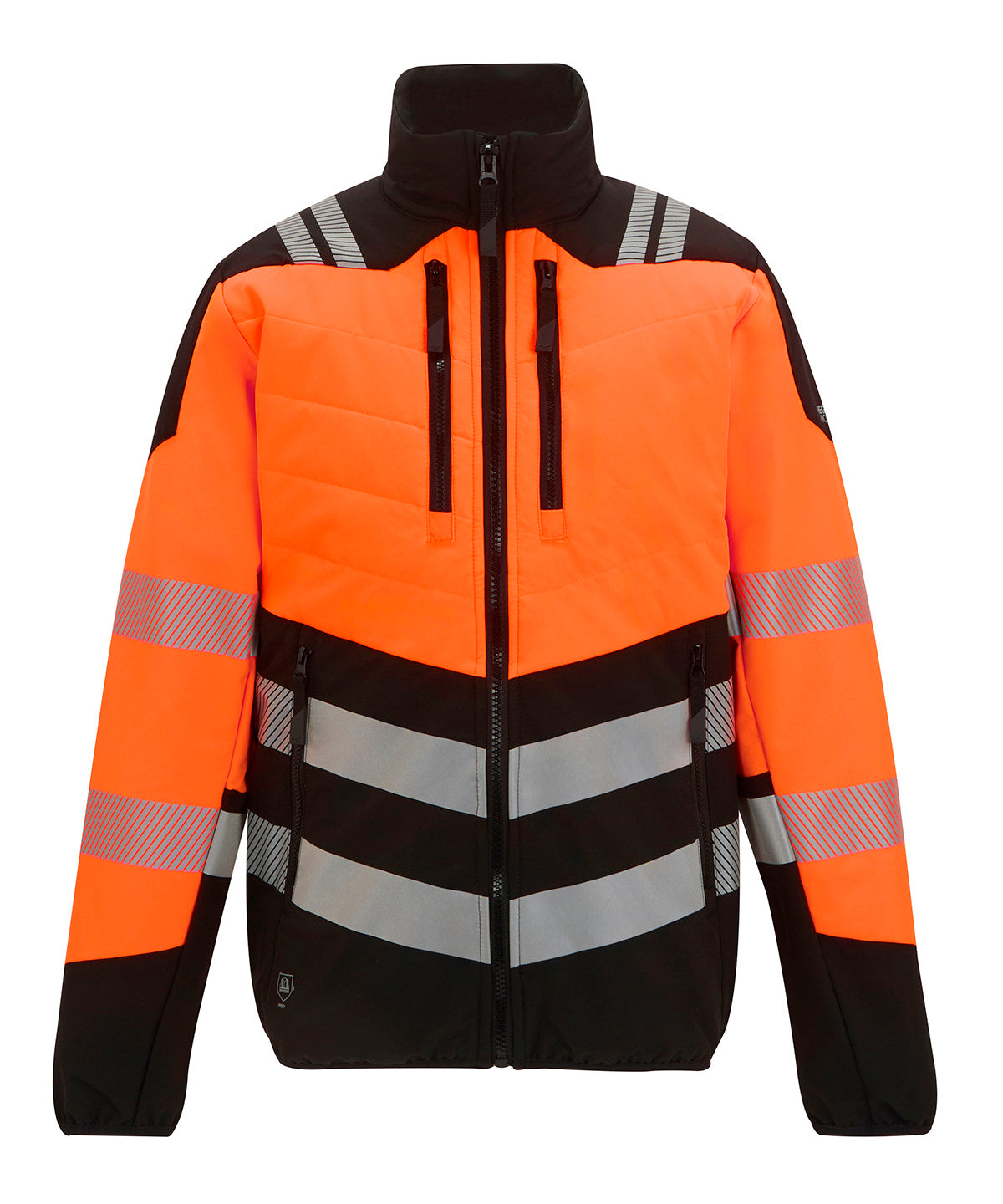 Hi-vis X-pro hybrid jacket (Class 2) - Black/Orange