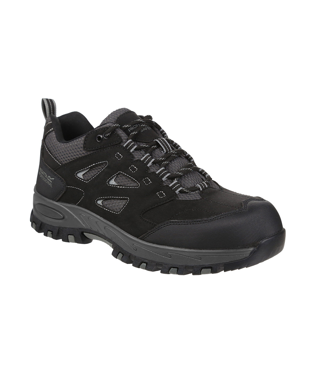 Mudstone S1P safety trainers - Black/Granite