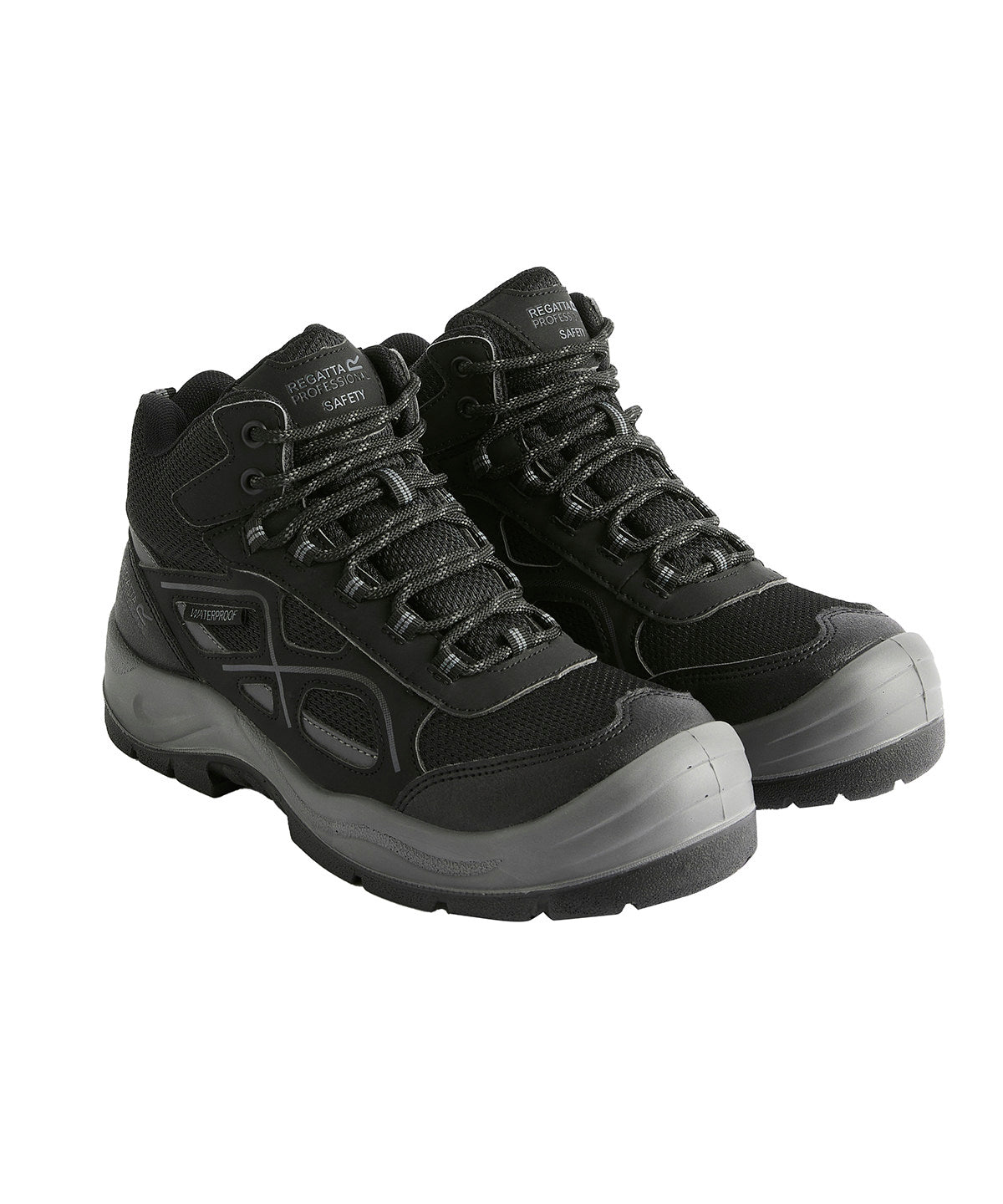 Limestone S6 waterproof boots - Black/Granite