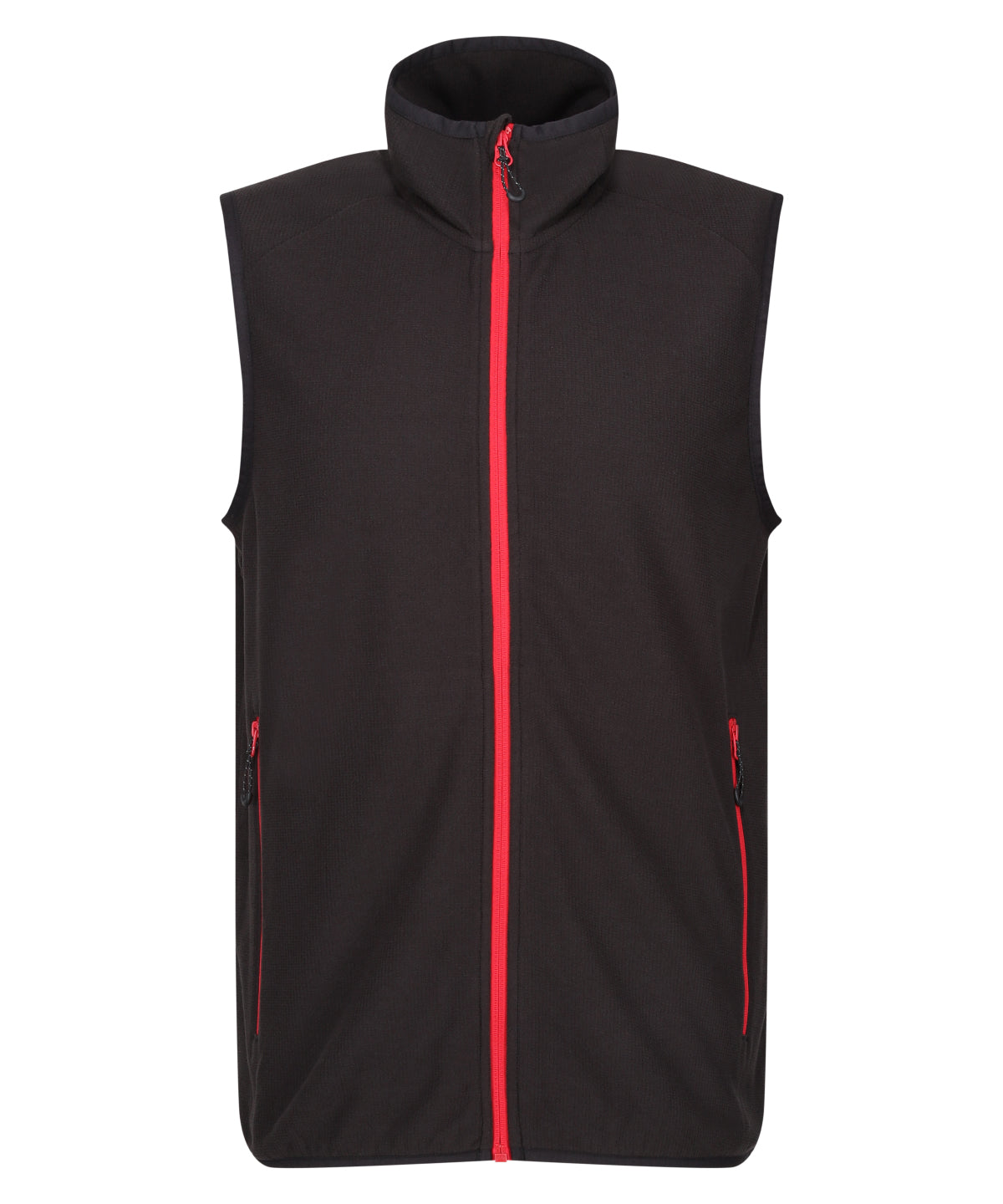 Navigate fleece bodywarmer - Black/Classic Red