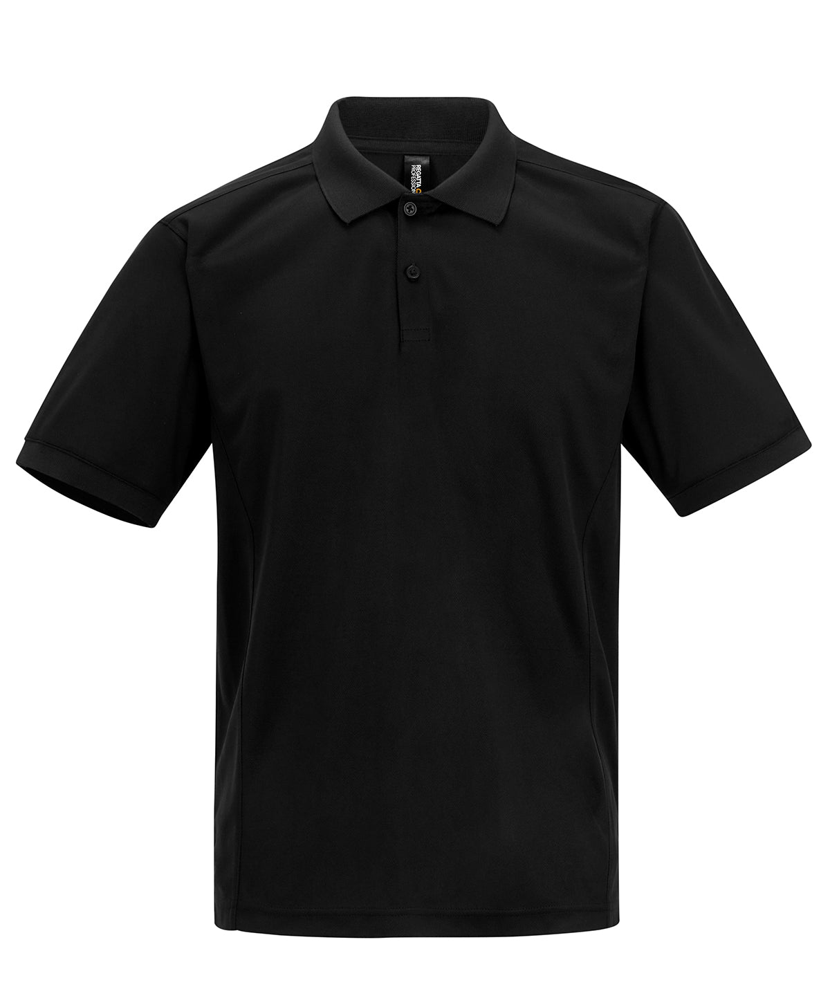 Recycle.me piqué polo shirt - Black