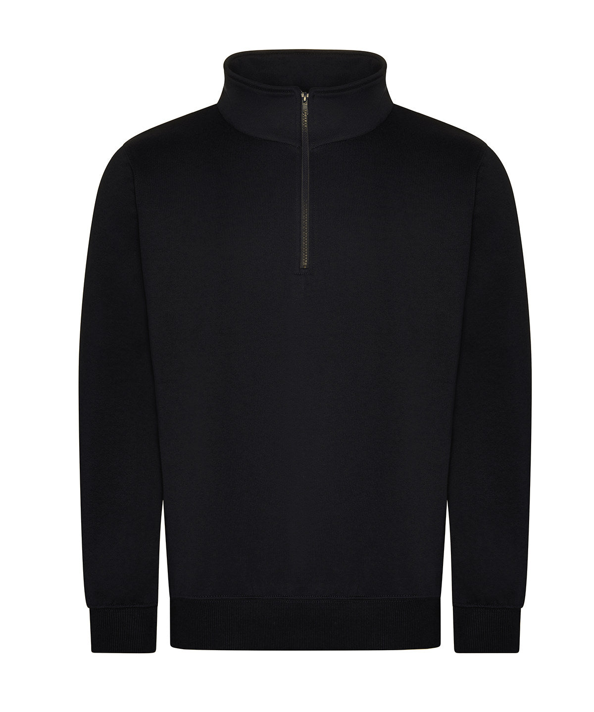 Pro ¼-neck zip sweatshirt - Black