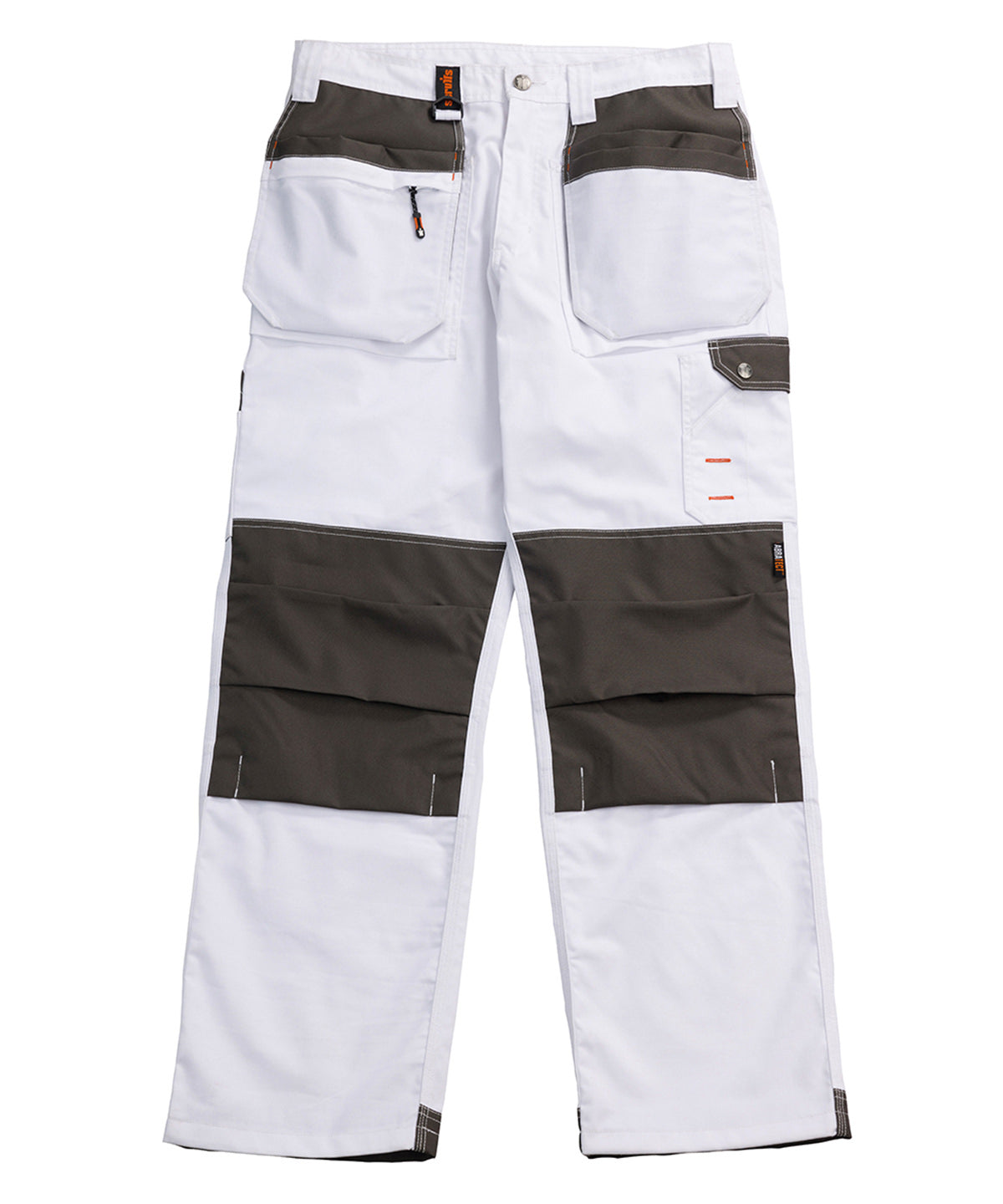 Worker plus trousers - White