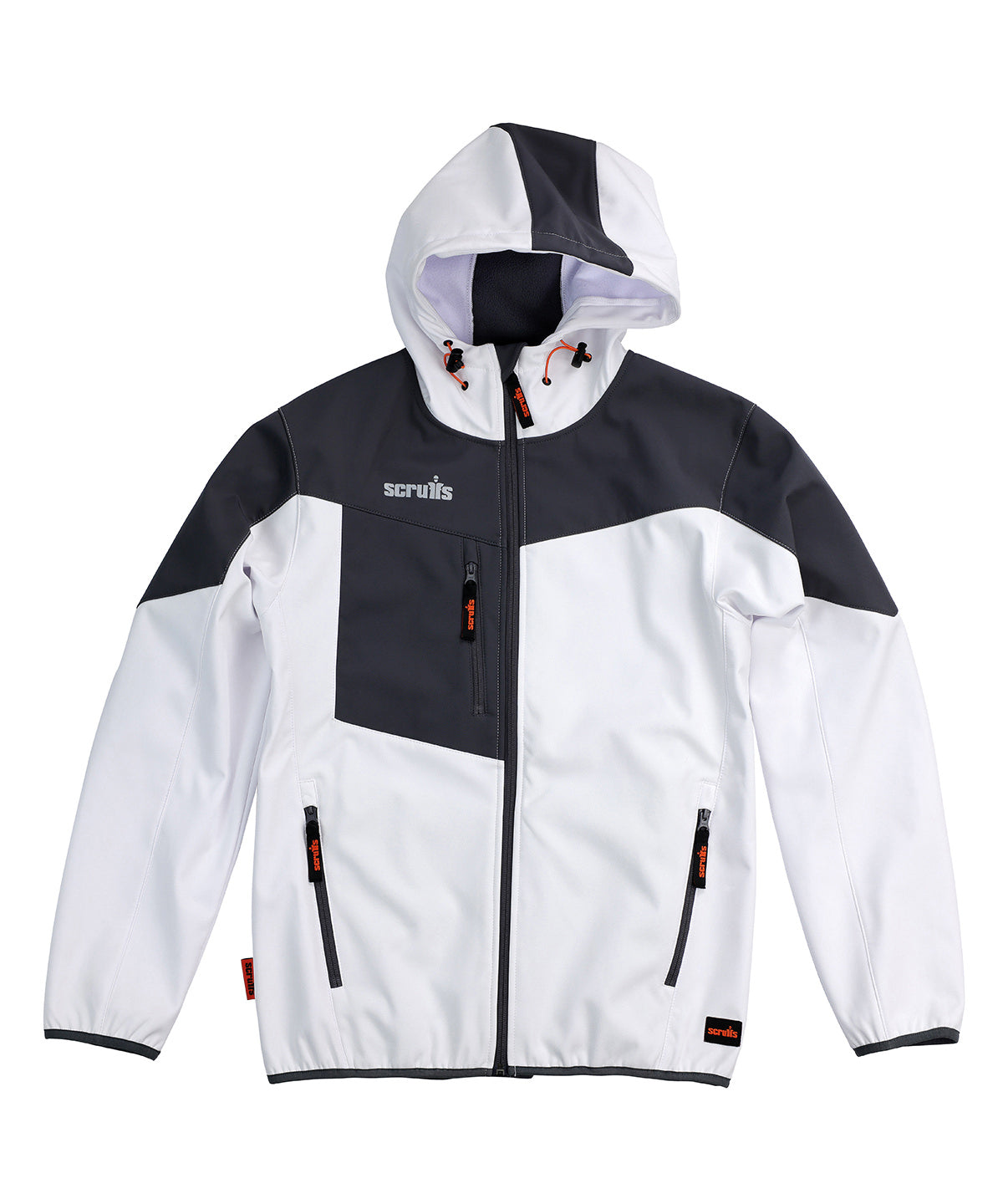 Worker softshell jacket - White/Graphite