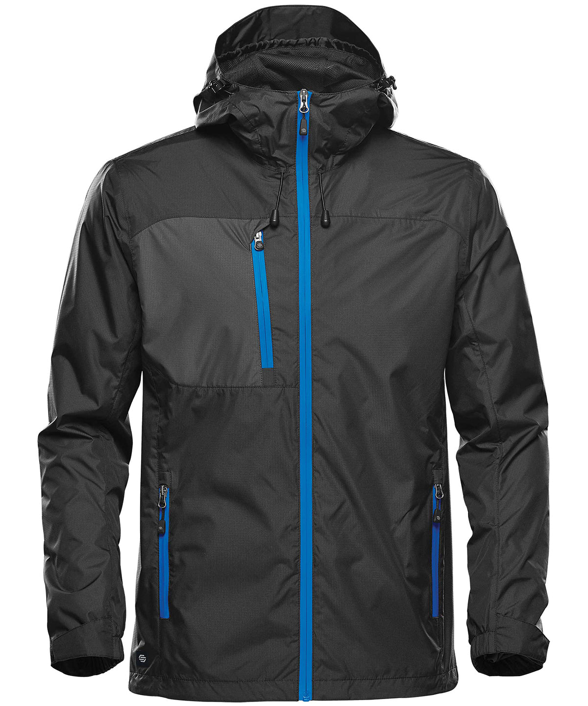 Olympia shell - Black/Azure Blue