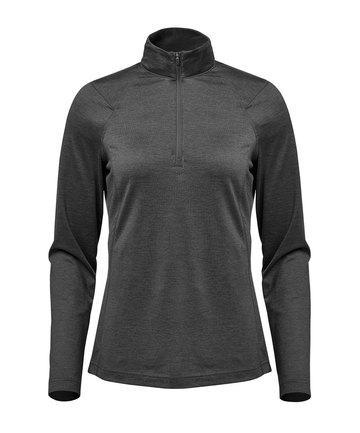 Women’s Milano ¼-zip pullover - Charcoal Heather*