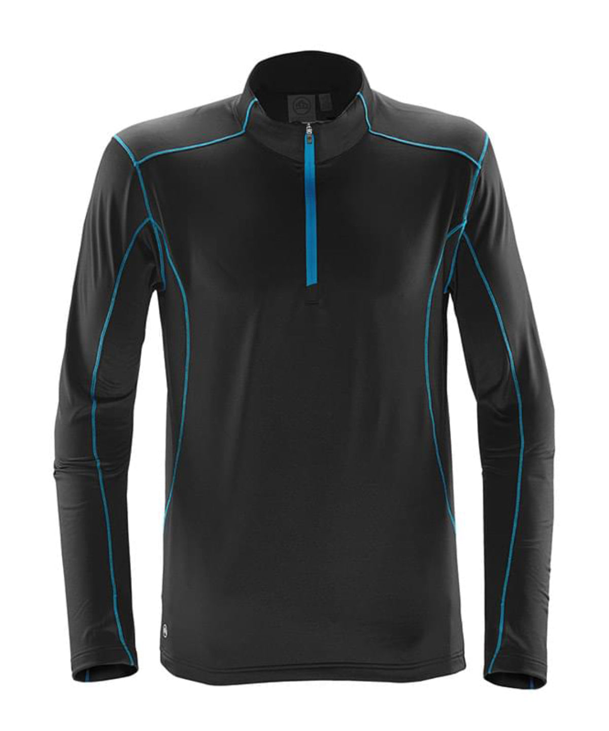 Pulse fleece pullover - Black/Electric