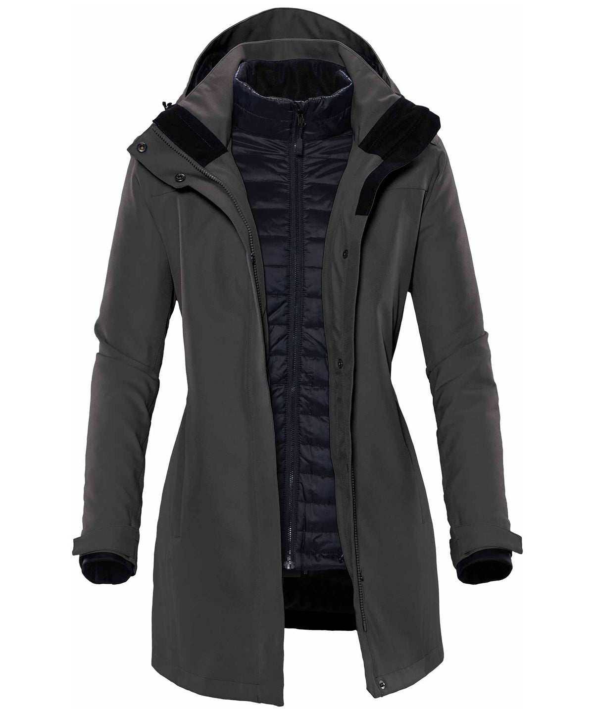 Women's Avalante system jacket - Charcoal Twill