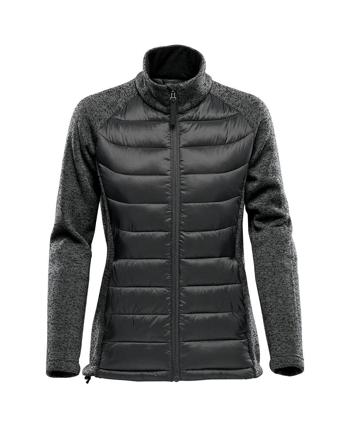 Women’s Narvik hybrid jacket - Black/Dolphin Heather
