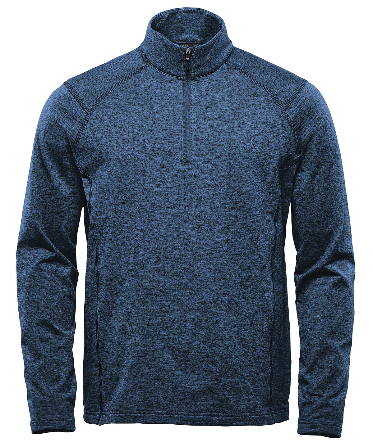 Treeline ¼-zip fleece - Dark Navy Heather