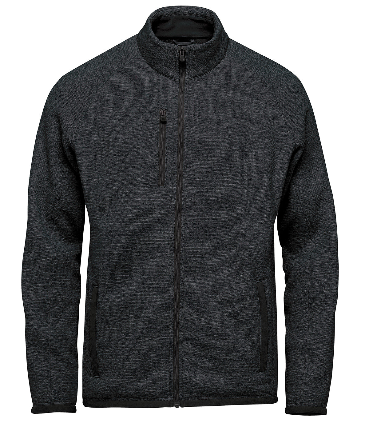 Avalante full-zip fleece jacket - Black Heather