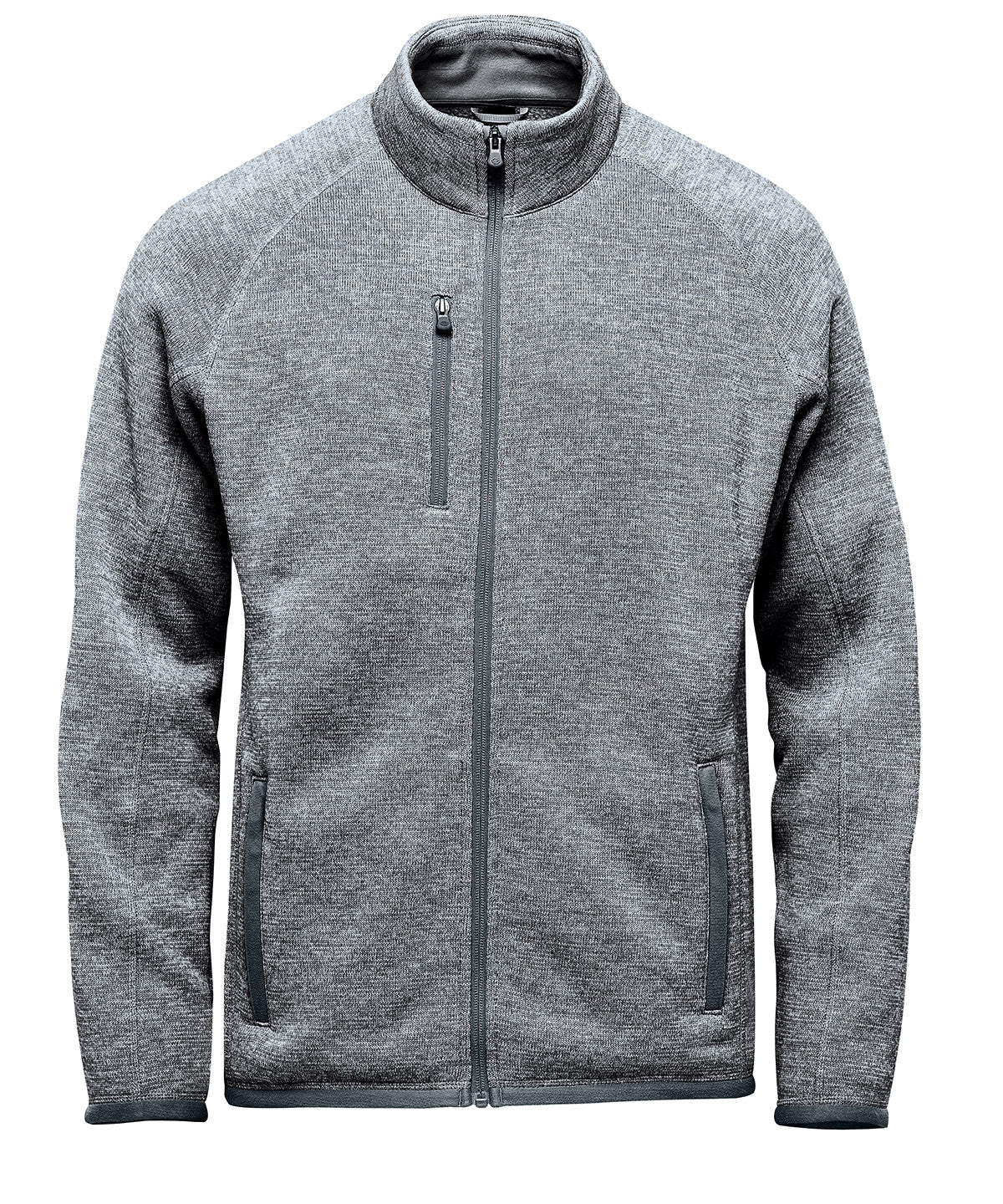 Avalante full-zip fleece jacket - Granite Heather