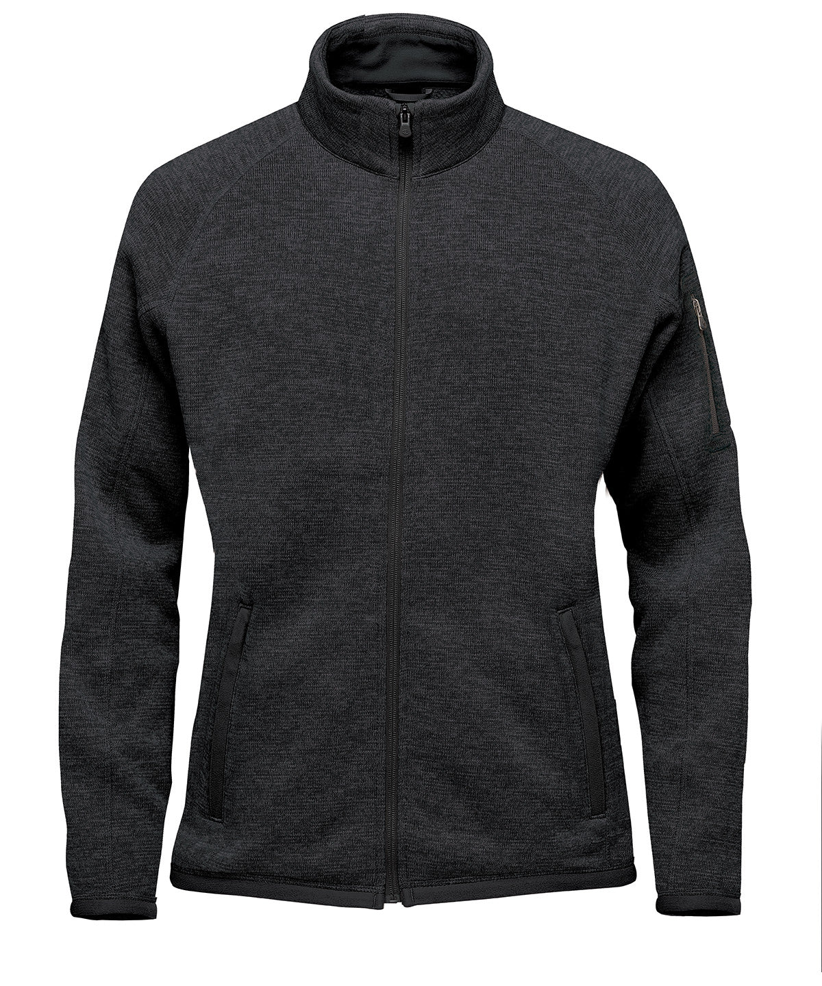Women’s Avalante full-zip fleece jacket - Black Heather