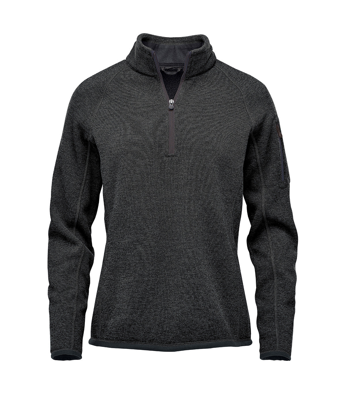 Women’s Avalante ¼-zip fleece - Black Heather