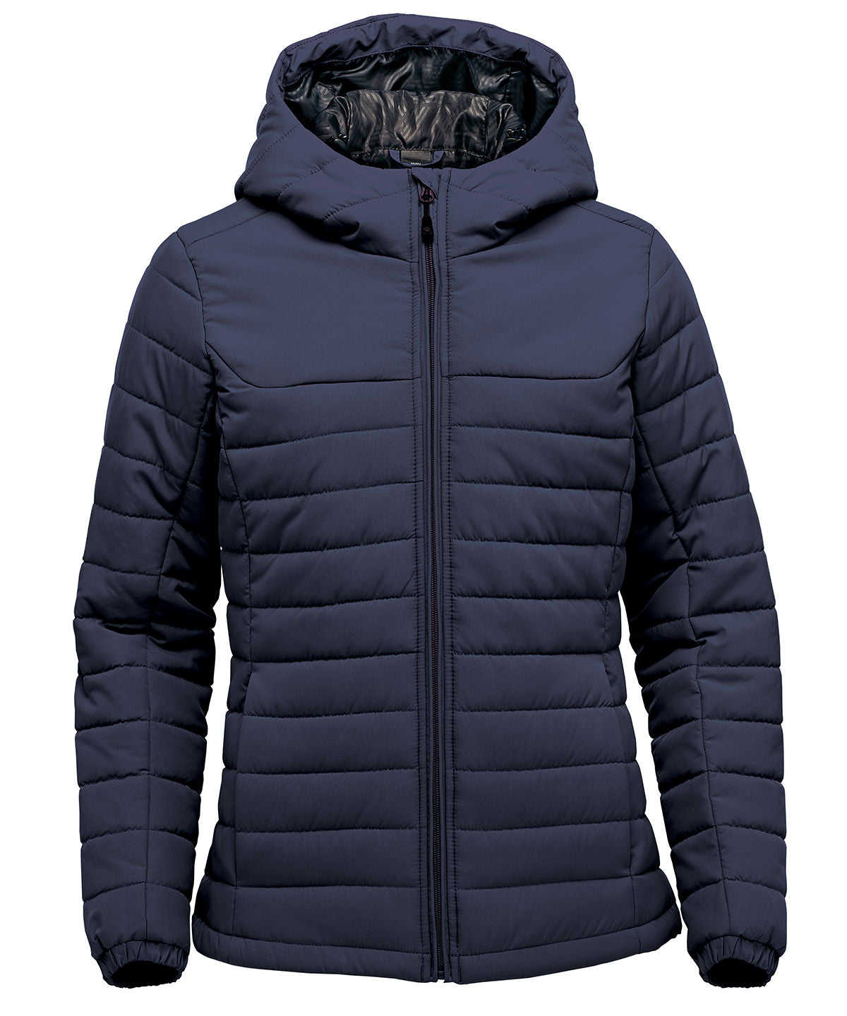 Women’s Nautilus quilted hooded jacket - Navy
