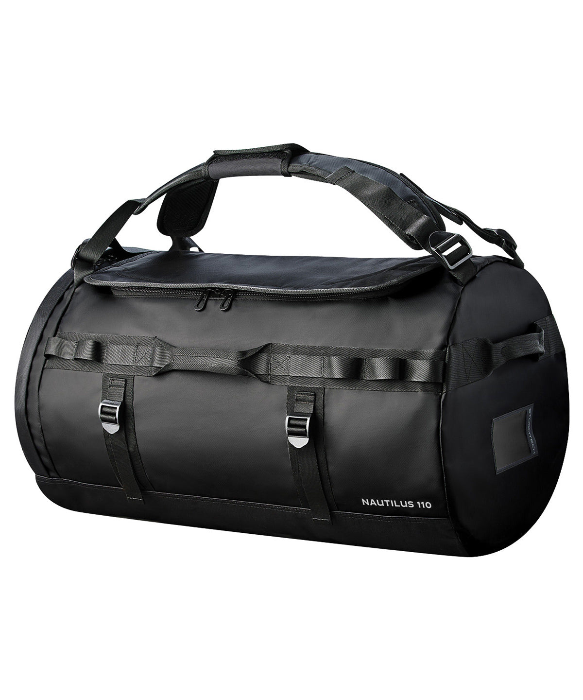 Nautilus waterproof 110 litre duffle - Black