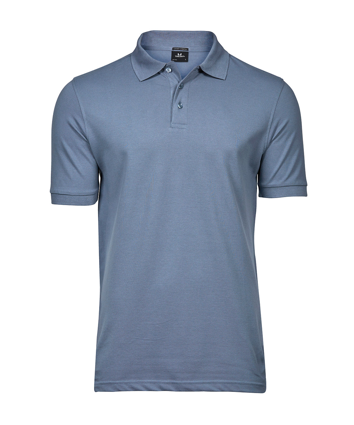 Luxury stretch polo (1405) - Flint Stone