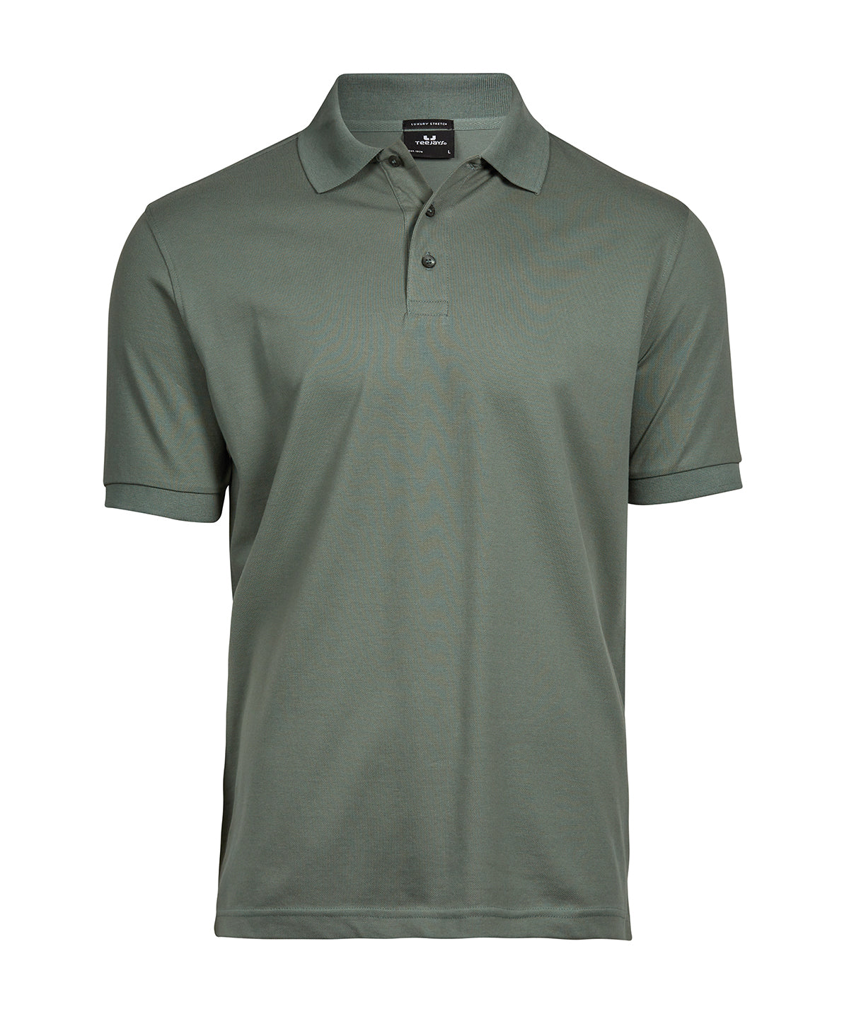 Luxury stretch polo (1405) - Leaf Green