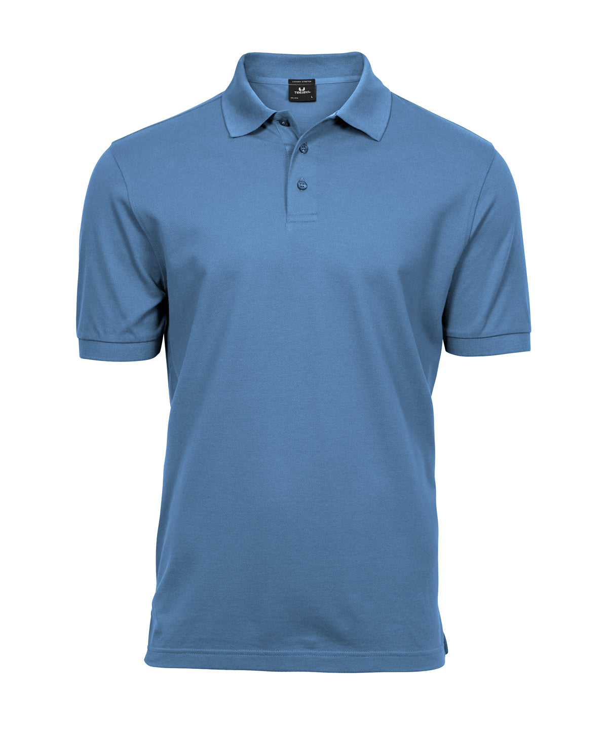 Luxury stretch polo (1405) - Ocean Blue