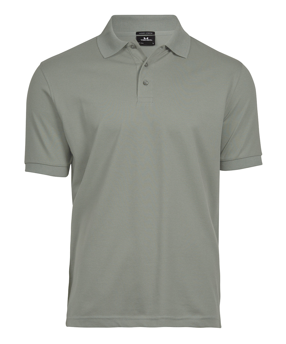 Luxury stretch polo (1405) - Sage