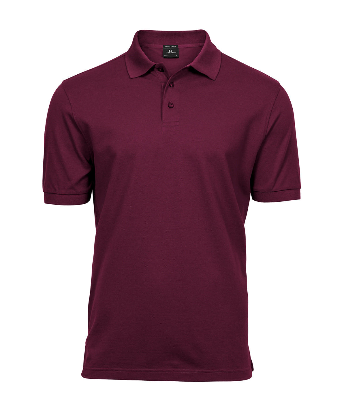 Luxury stretch polo (1405) - Wine