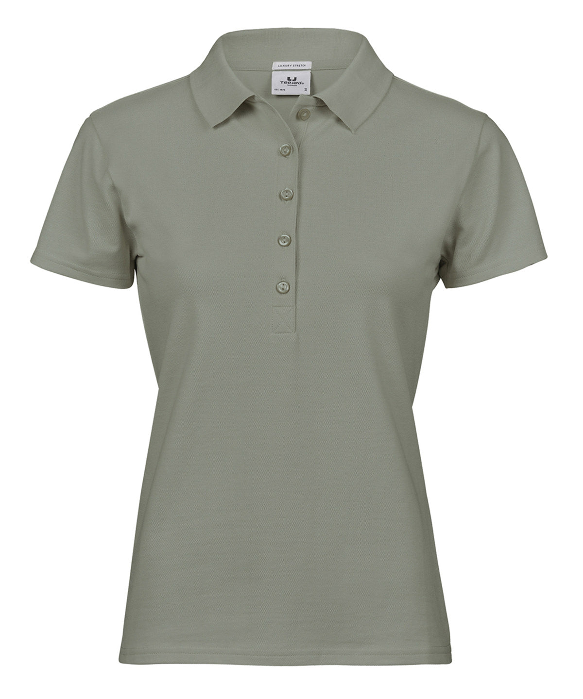 Women’s luxury stretch polo (145) - Sage