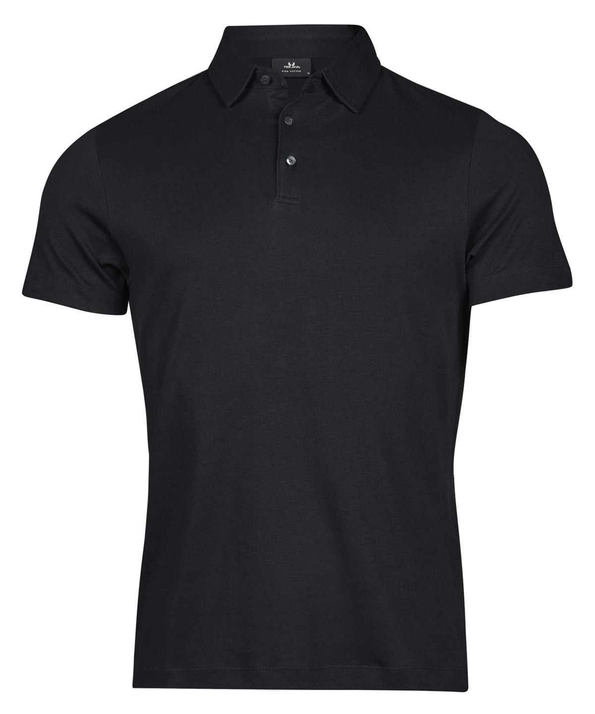 Pima cotton polo (1440) - Black
