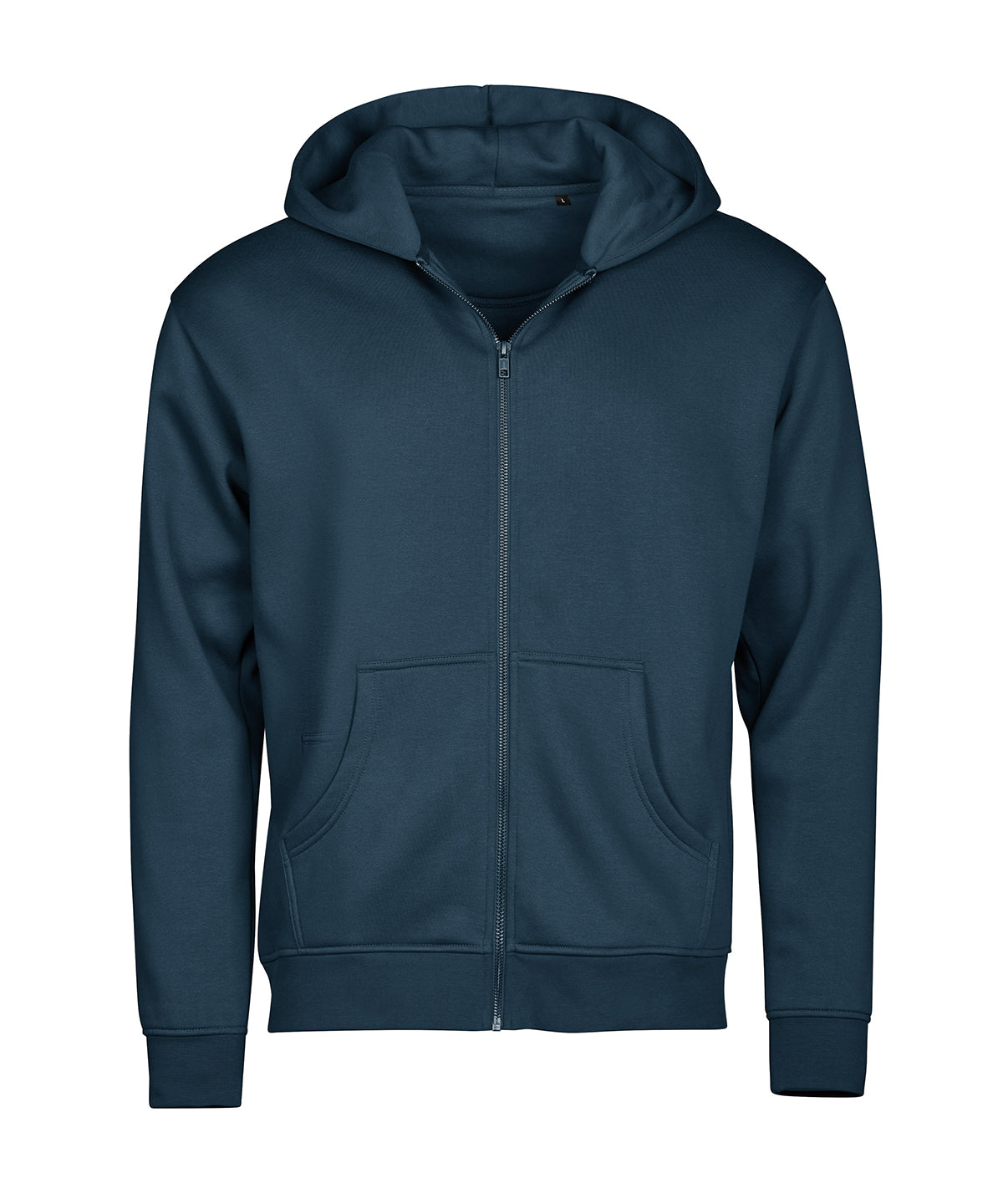 UNLABELED hooded full-zip sweatshirt (5154) - Ink