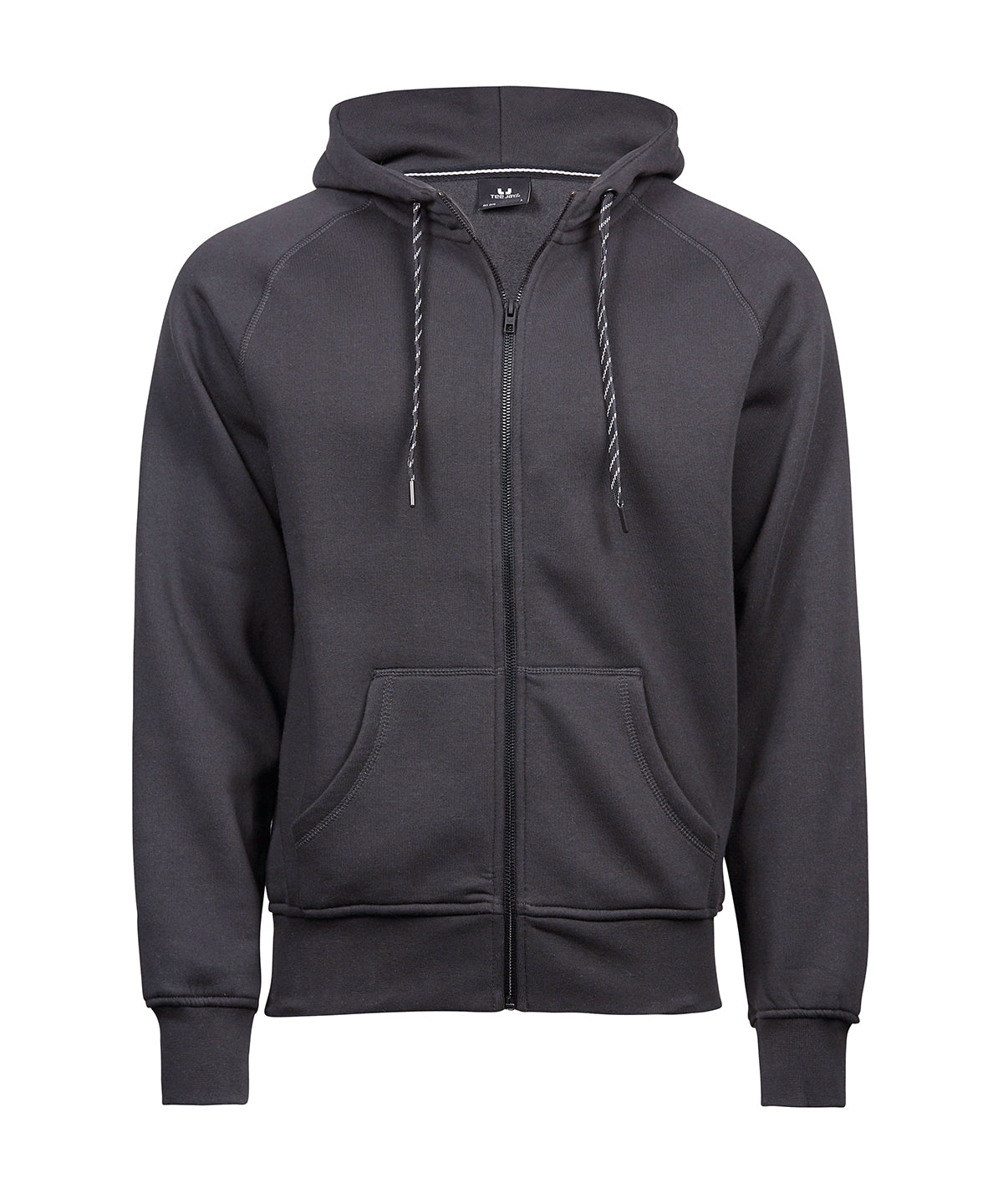 Fashion full-zip hoodie (5435) - Dark Grey