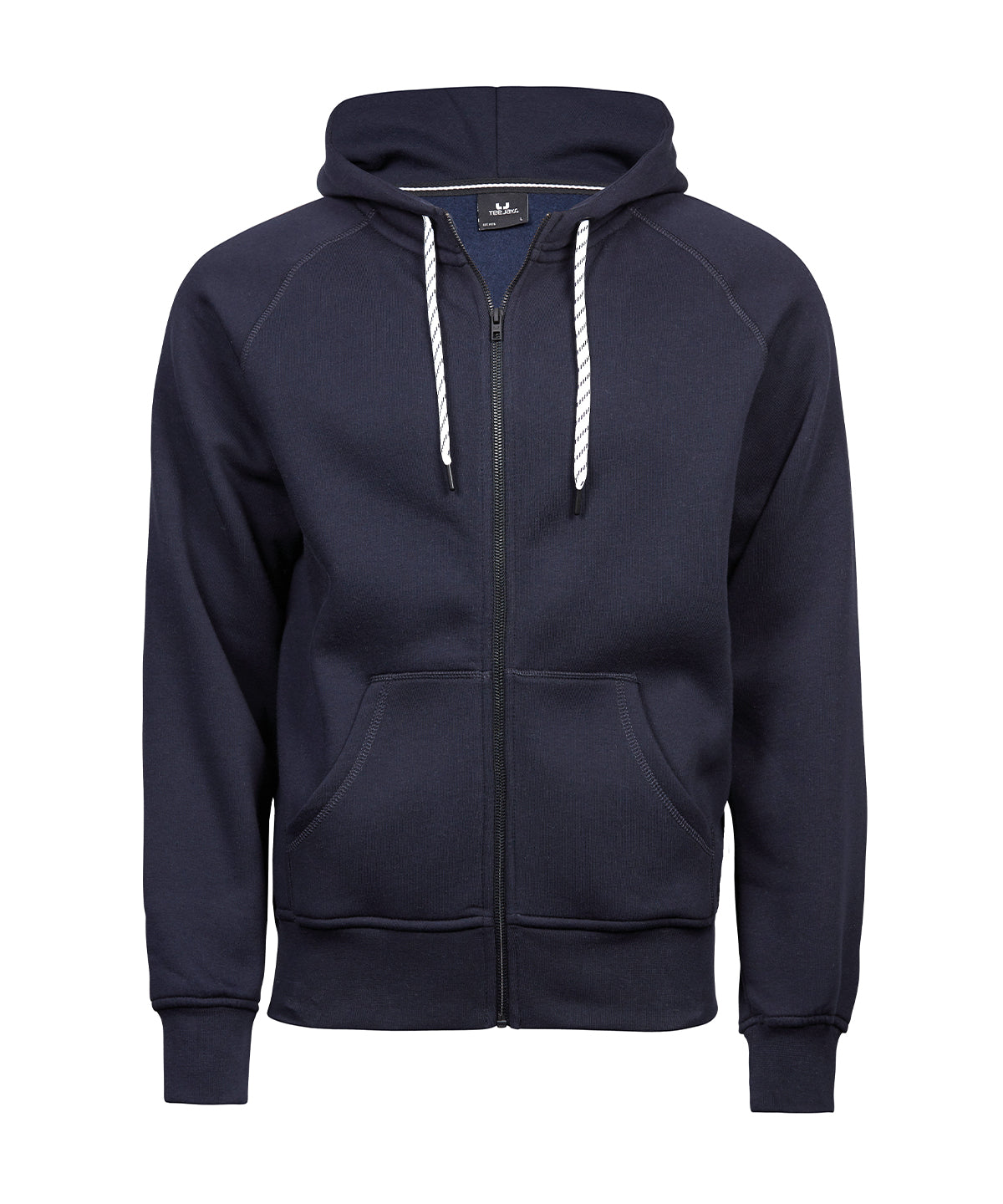Fashion full-zip hoodie (5435) - Navy