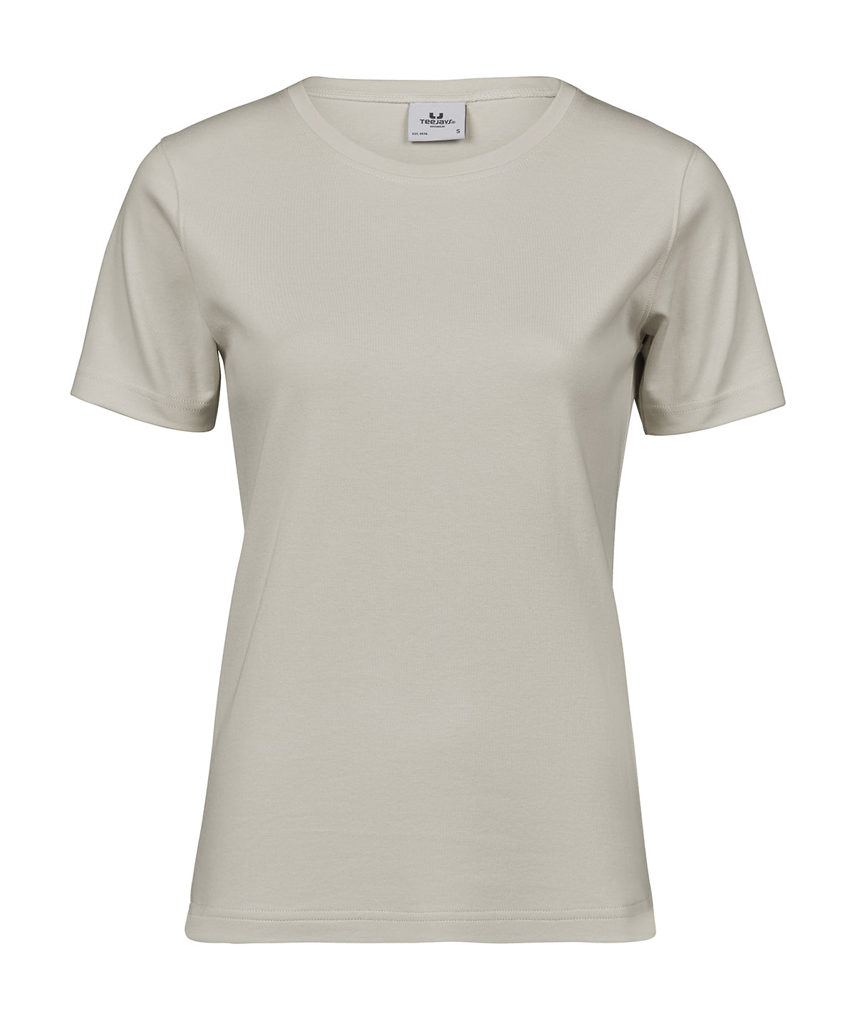 Women’s interlock tee (580) - Cement