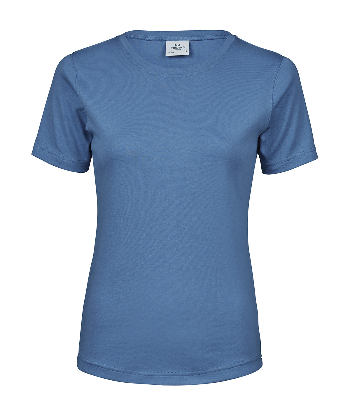 Women’s interlock tee (580) - Ocean Blue