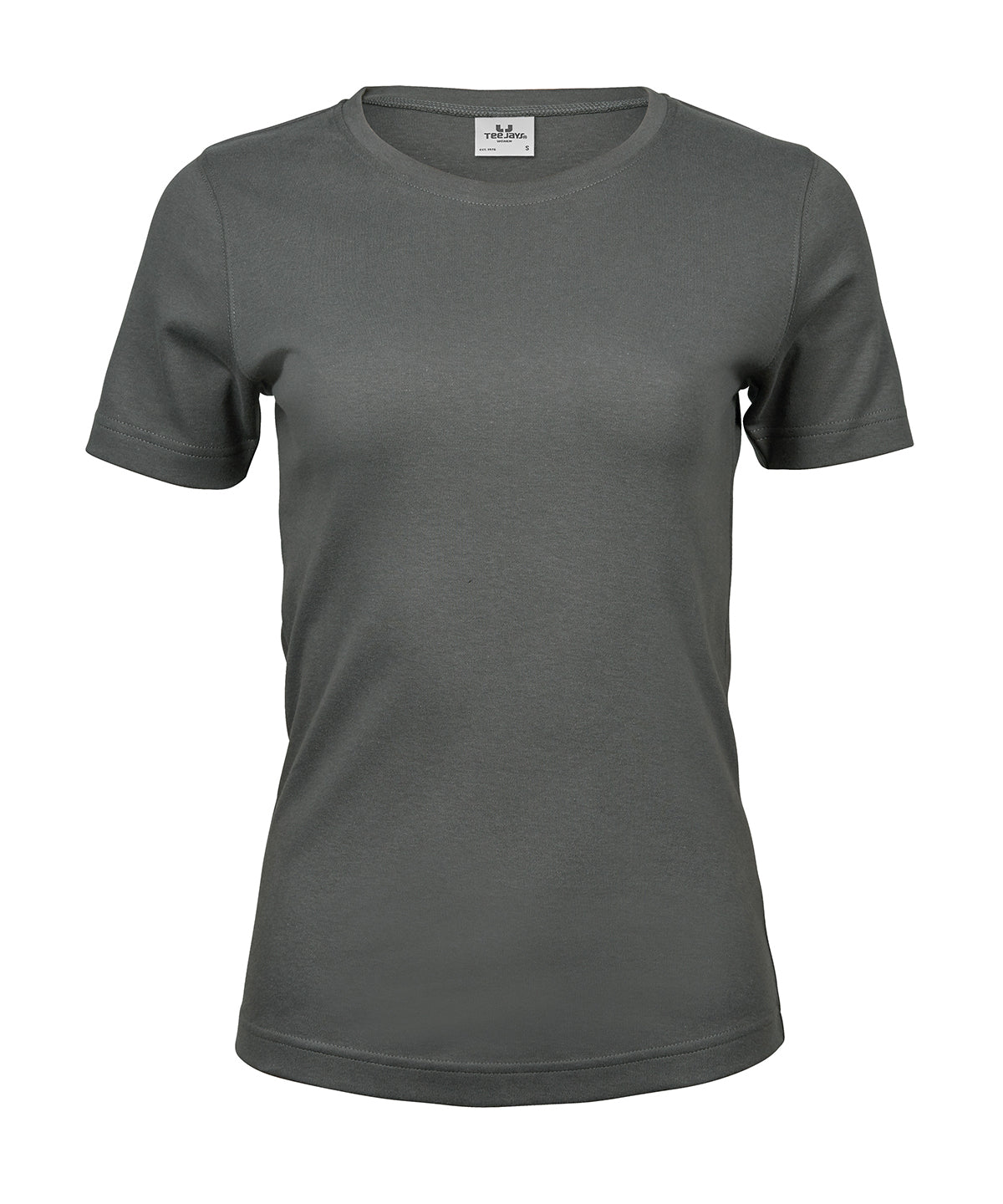 Women’s interlock tee (580) - Powder Grey