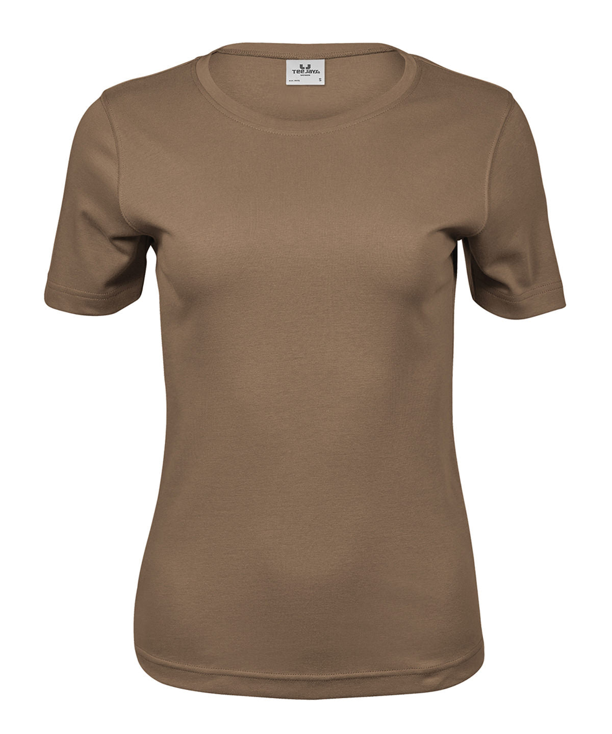 Women’s interlock tee (580) - Wood