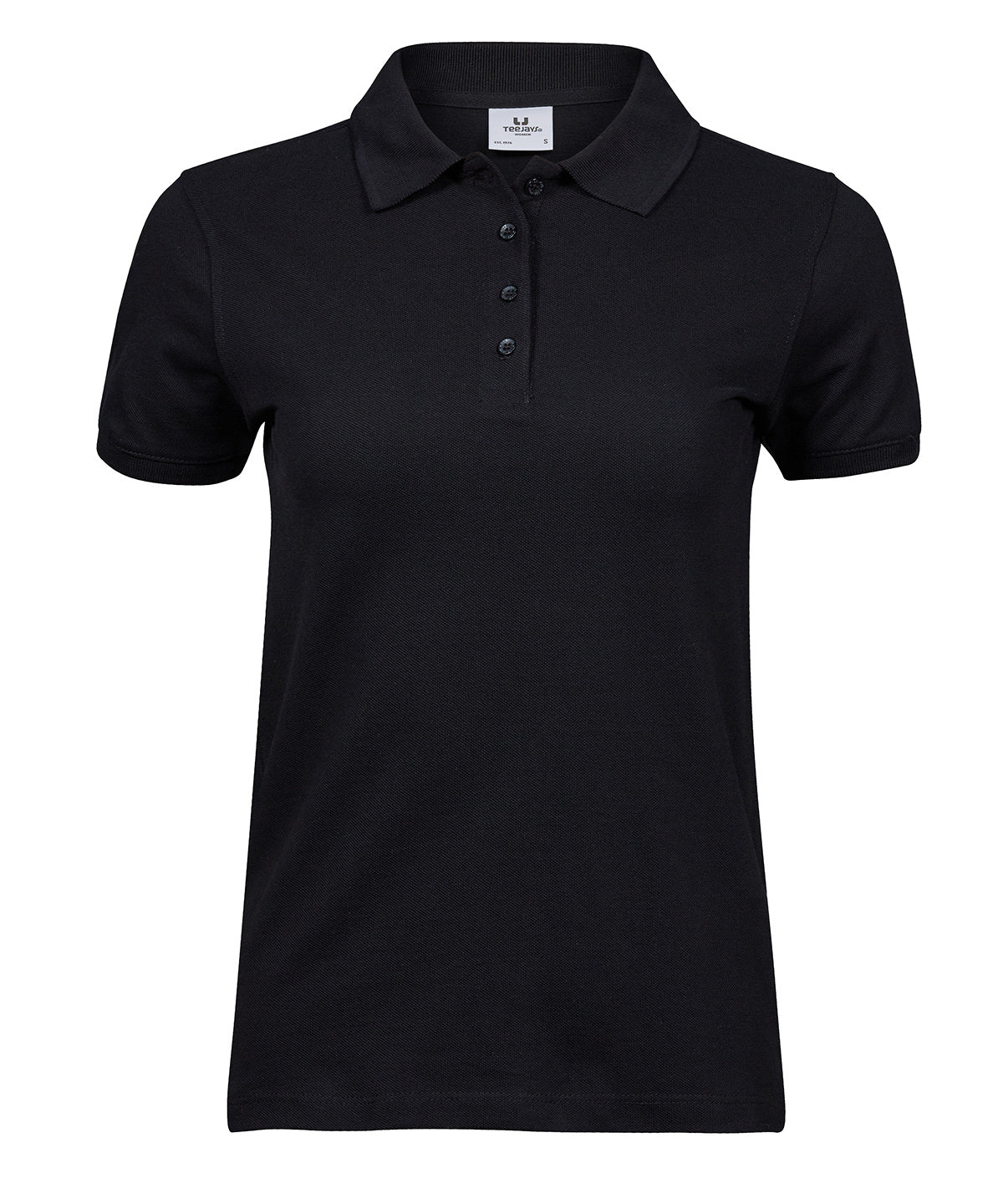 Women’s heavy polo (1401) - Black