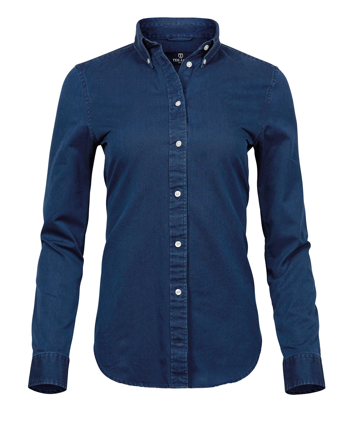 Women’s casual twill shirt (4003) - Indigo