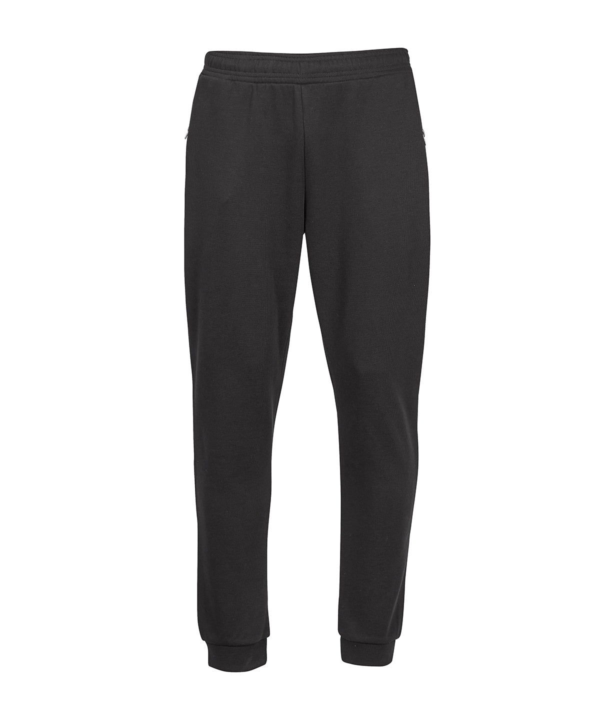 Ribbed interlock pants (5510) - Black