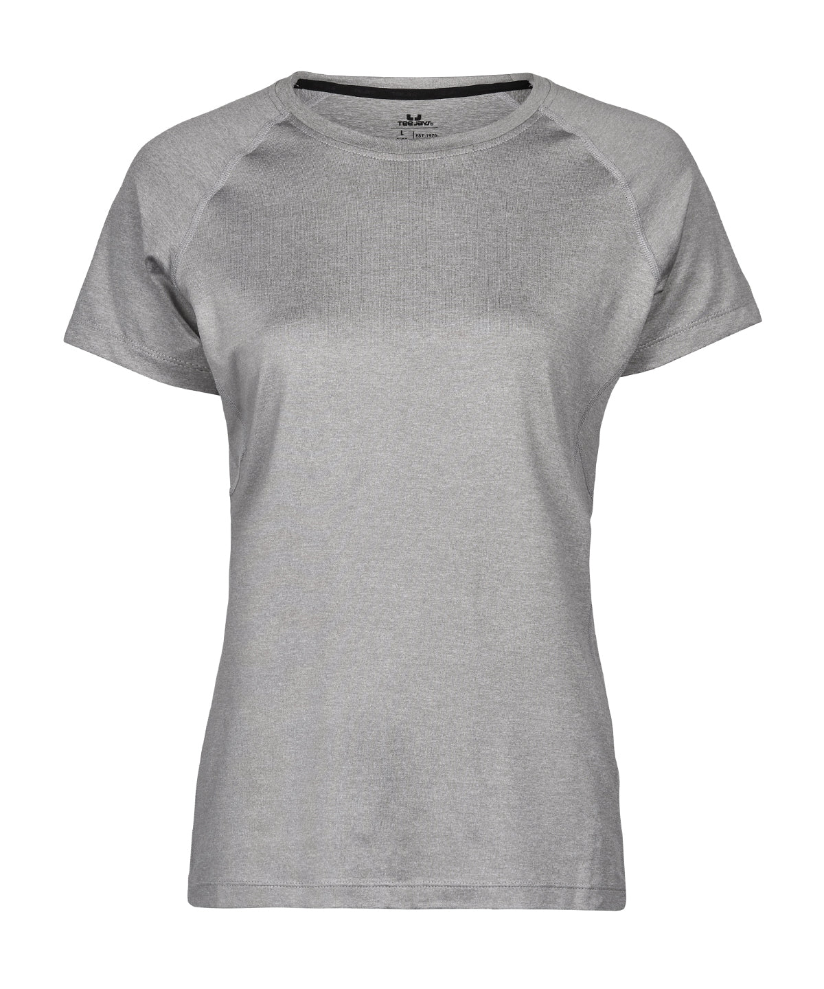 Women’s CoolDry tee (7021) - Grey Melange