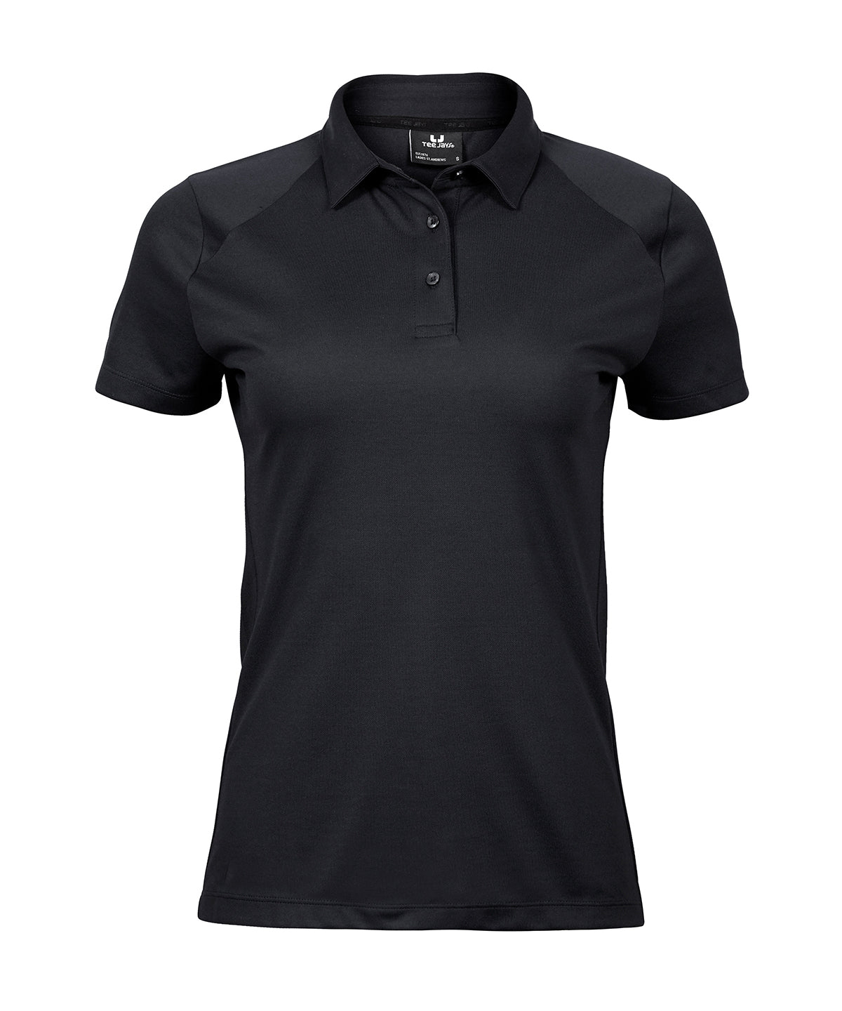 Women’s luxury sport polo (7201) - Black