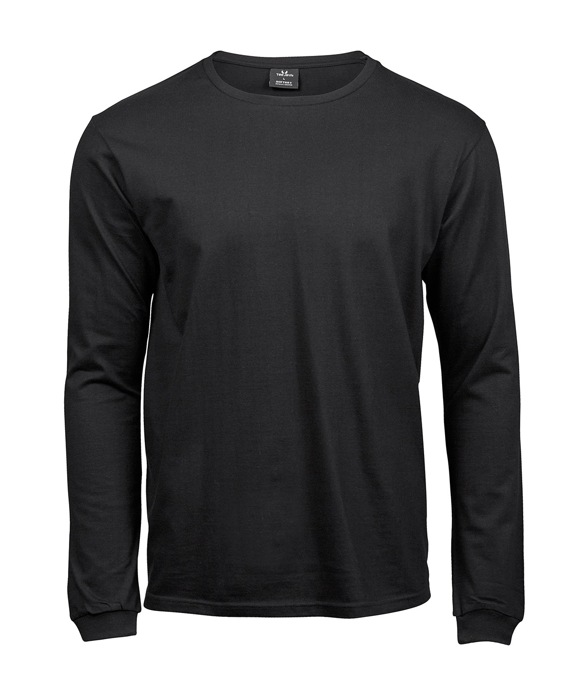 Long sleeve fashion Sof tee (8007) - Black
