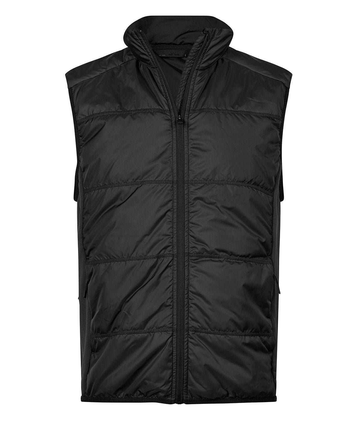 Hybrid-stretch bodywarmer (9114) - Black/Black*