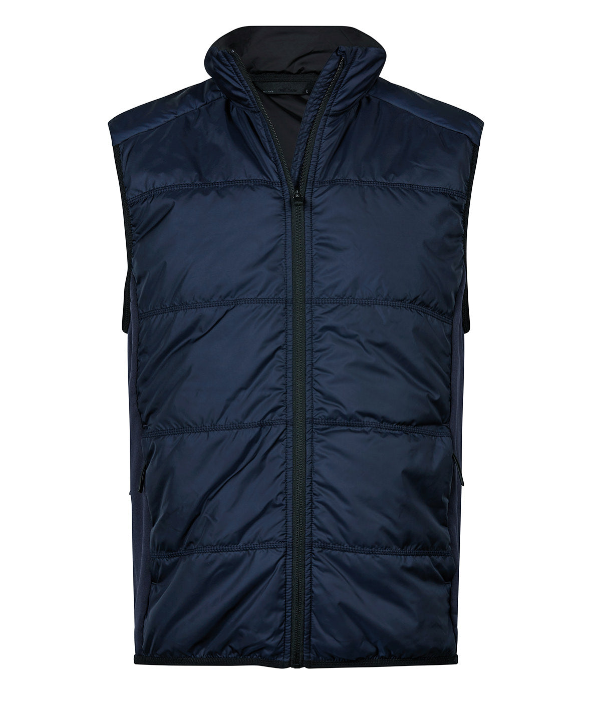 Hybrid-stretch bodywarmer (9114) - Navy/Navy