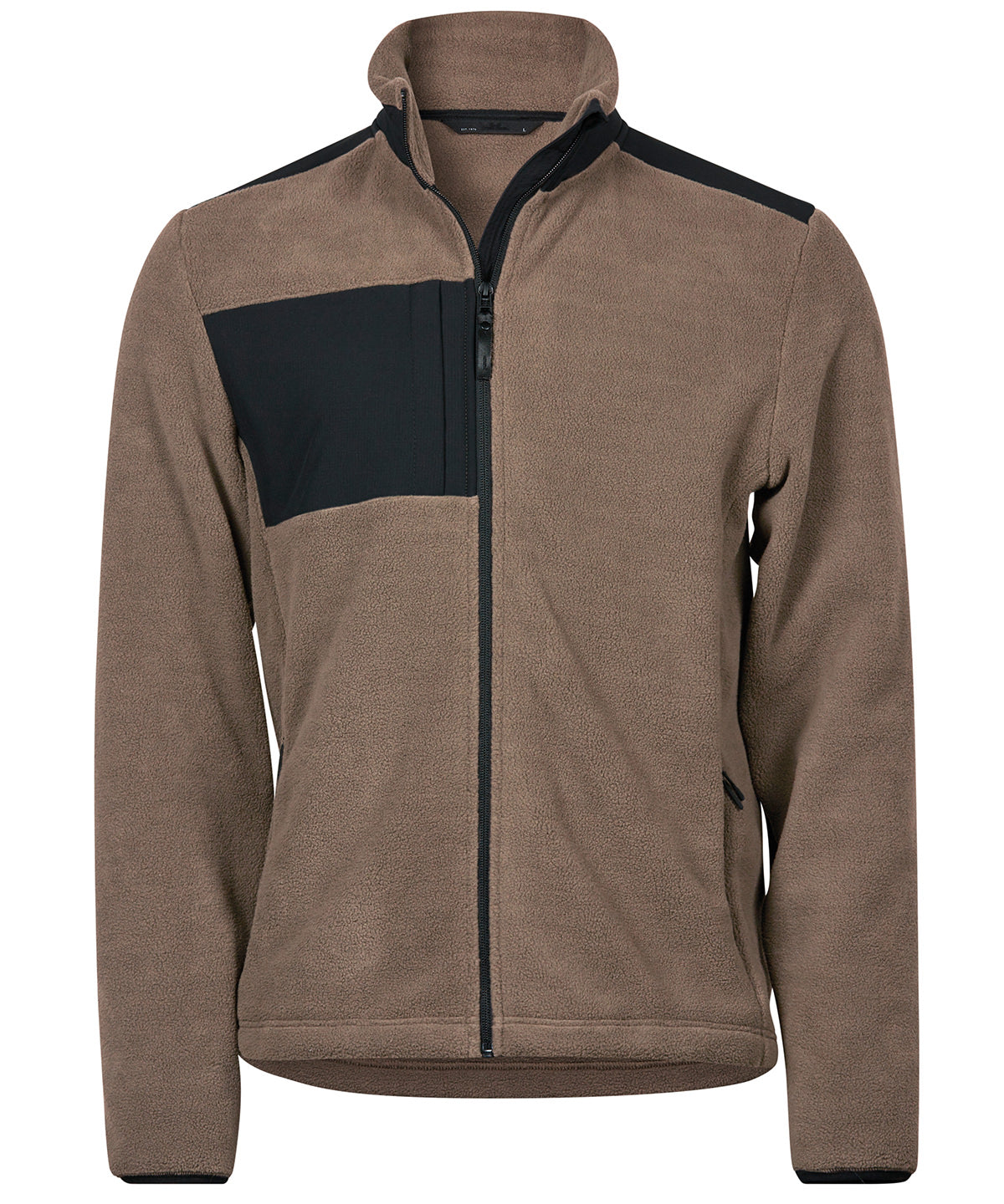 Mountain fleece (9120) - Clay/Black