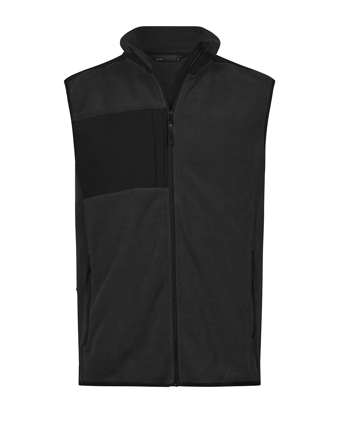 Mountain fleece bodywarmer (9122) - Black/Black*